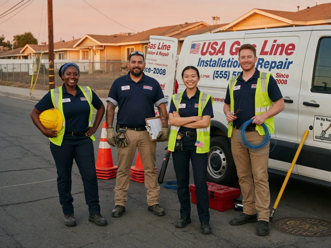 Gas Line Installation company in Pittsview, AL